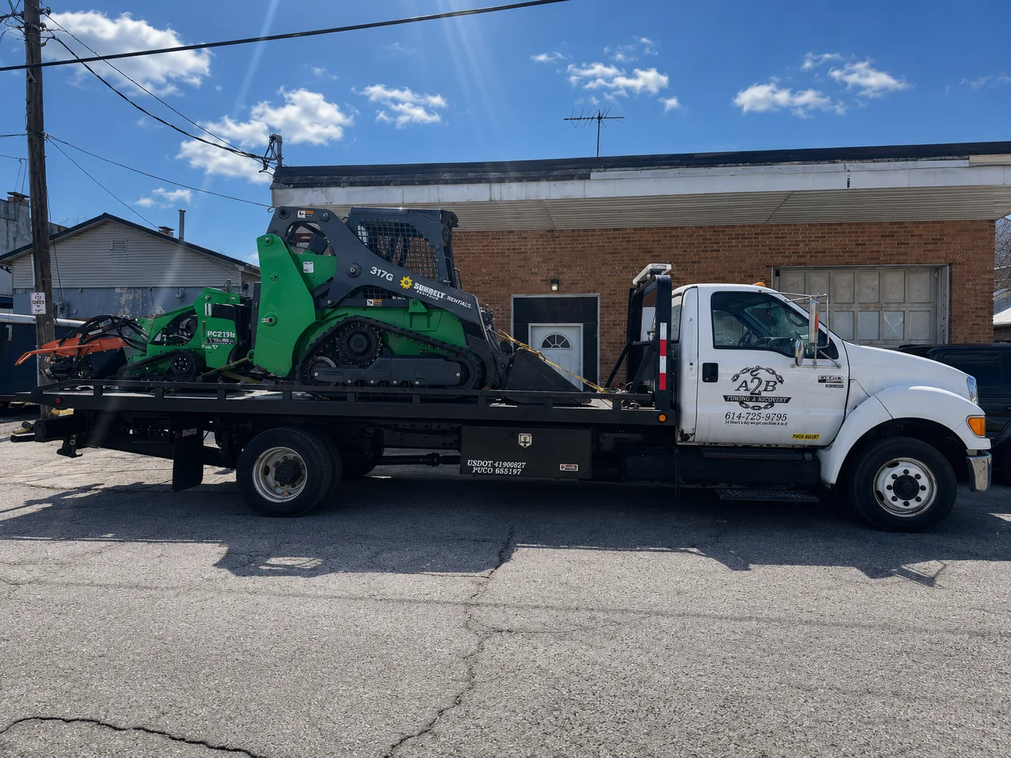 Heavy machinery equipment haul